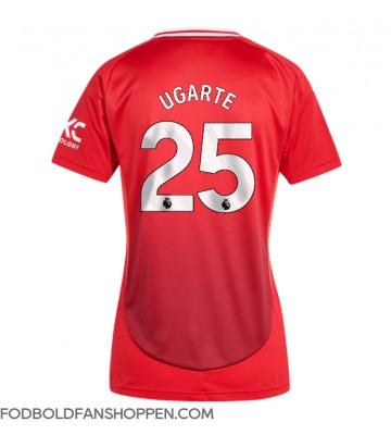 Manchester United Manuel Ugarte #25 Hjemmebanetrøje Dame 2024-25 Kortærmet